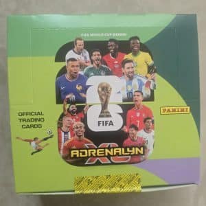 Caja de Estampas Panini Adrenalyn Mundial 2026 24 sobres