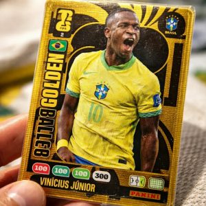Vinícius Golden Baller Panini Mundial 2026 XL